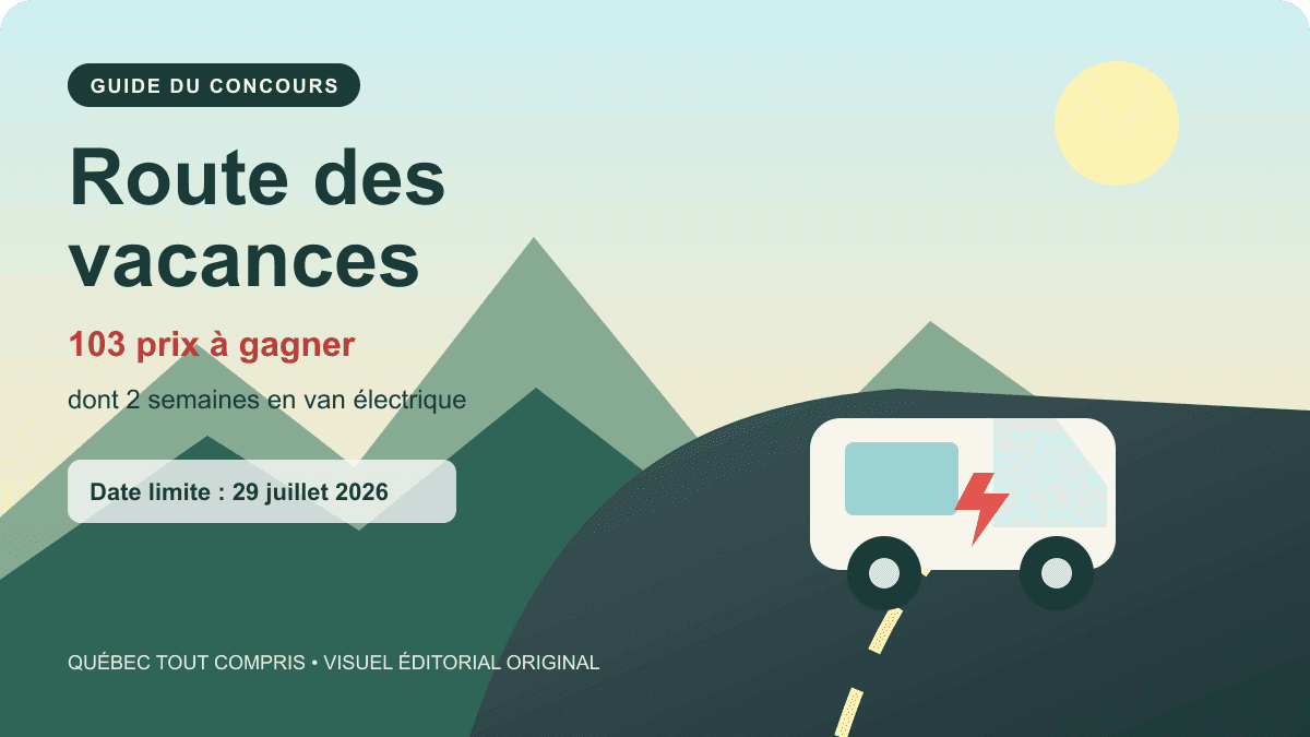 Concours IGA Route des vacances 2026 : 103 prix à gagner