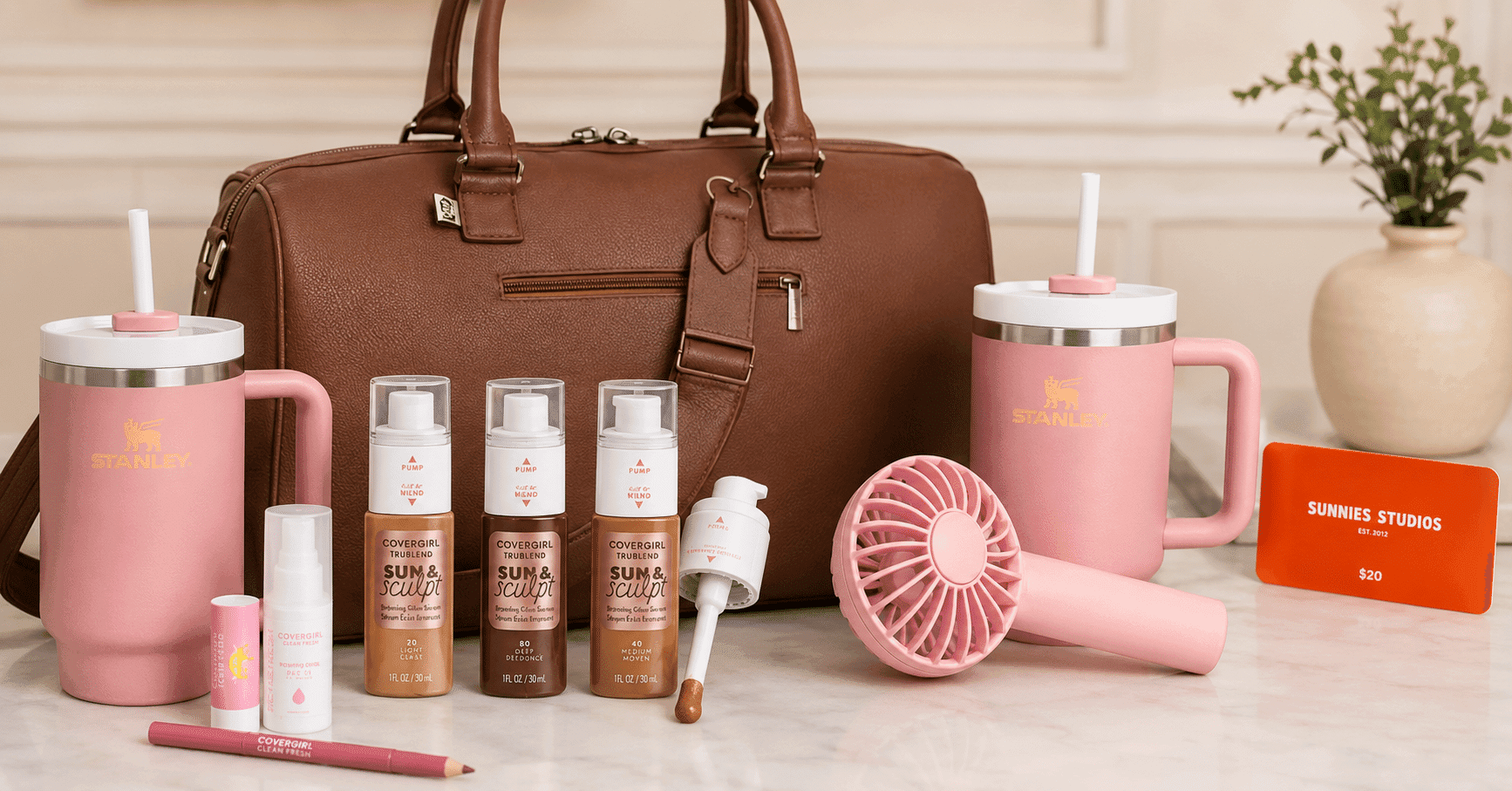 Sublimez votre été avec un panier Covergirl d'une valeur de 1 305 $