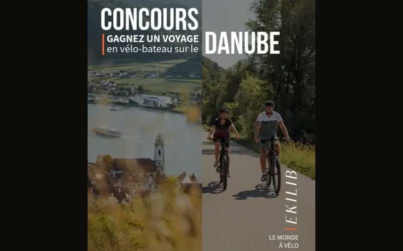 Vivez une aventure unique : Gagnez un voyage vélo-bateau sur le Danube
