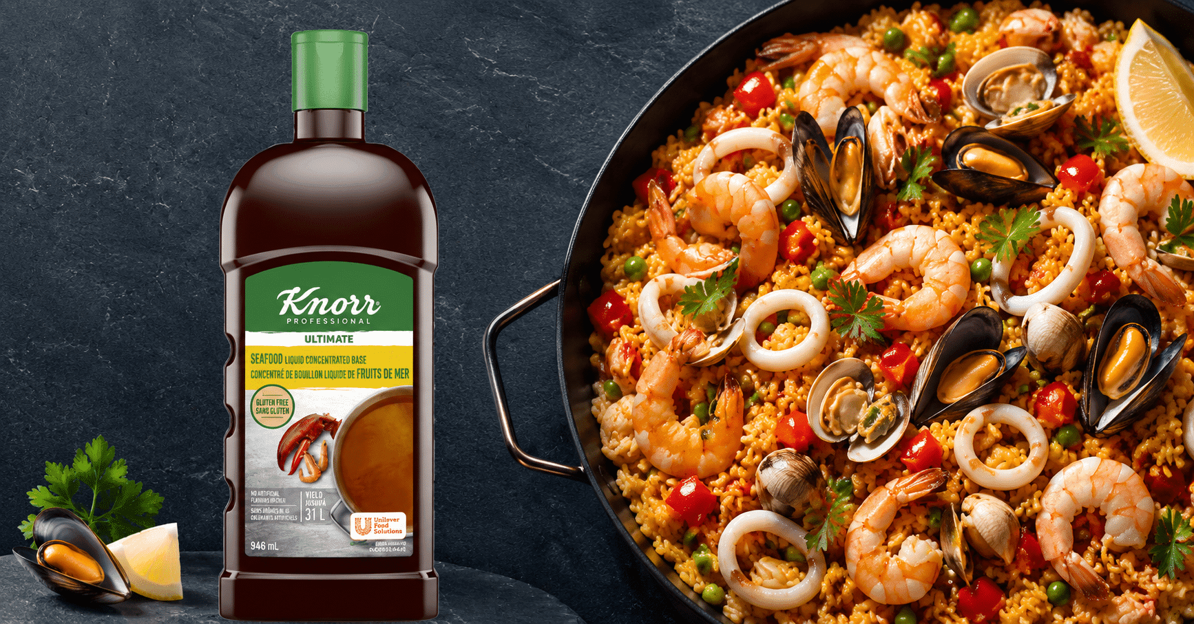 Essayez gratuitement le concentré de bouillon de fruits de mer Knorr