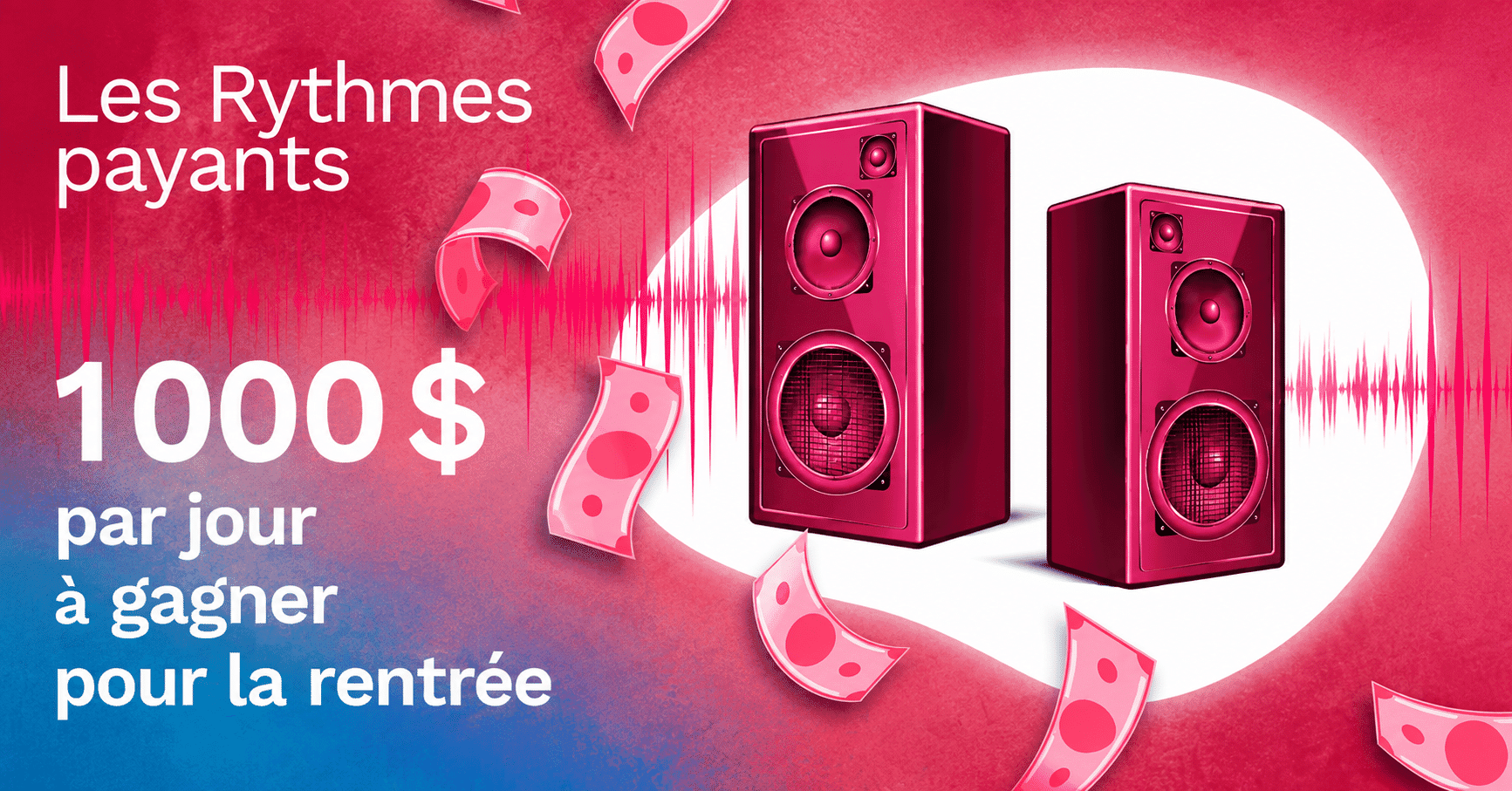 Des milliers en jeu pour la rentrée grâce à Rythme 105.7
