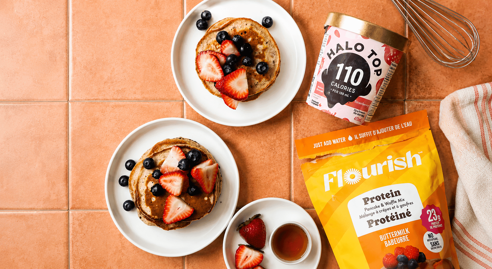 Transformez vos petits-déjeuners avec Halo Top et Flourish !