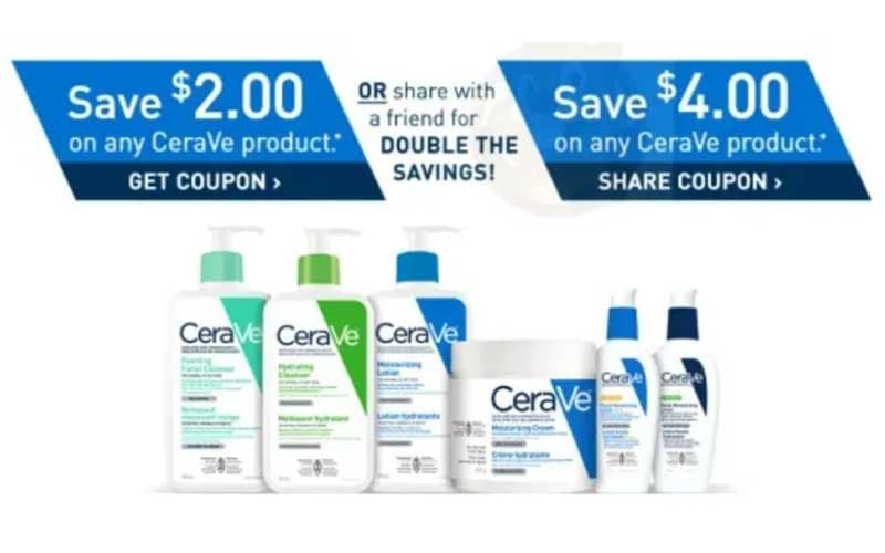 Profitez de 4 $ de rabais sur vos produits CeraVe préférés !