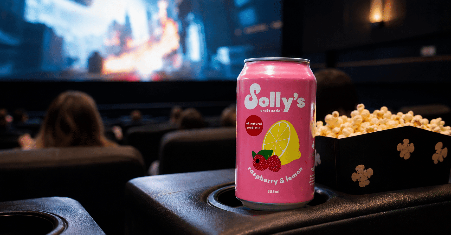 Concours : Gagnez une carte-cadeau Cineplex de 100 $ et des sodas Solly’s