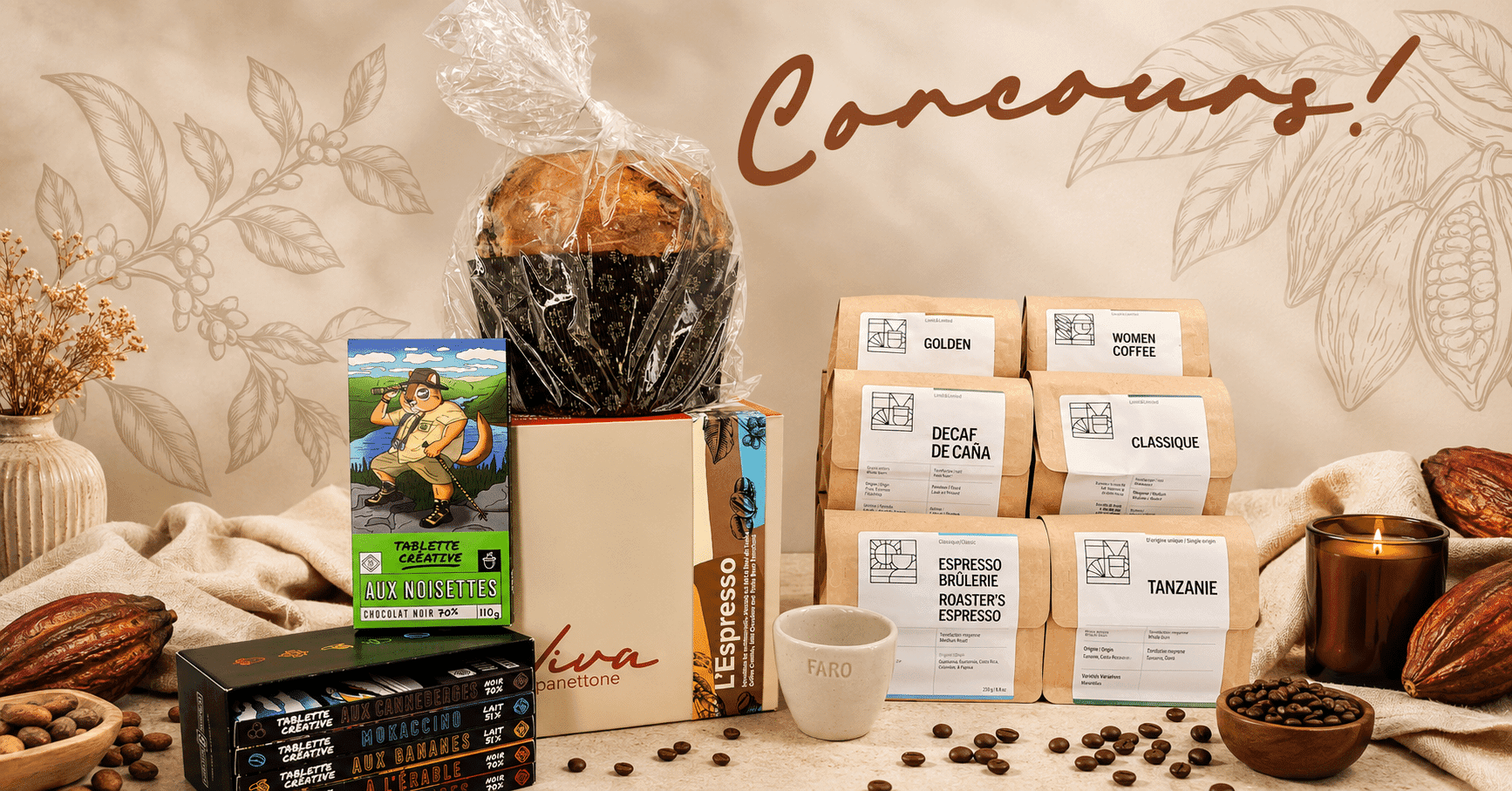 Concours gourmand : remportez un panier de délices d'une valeur de 270 $