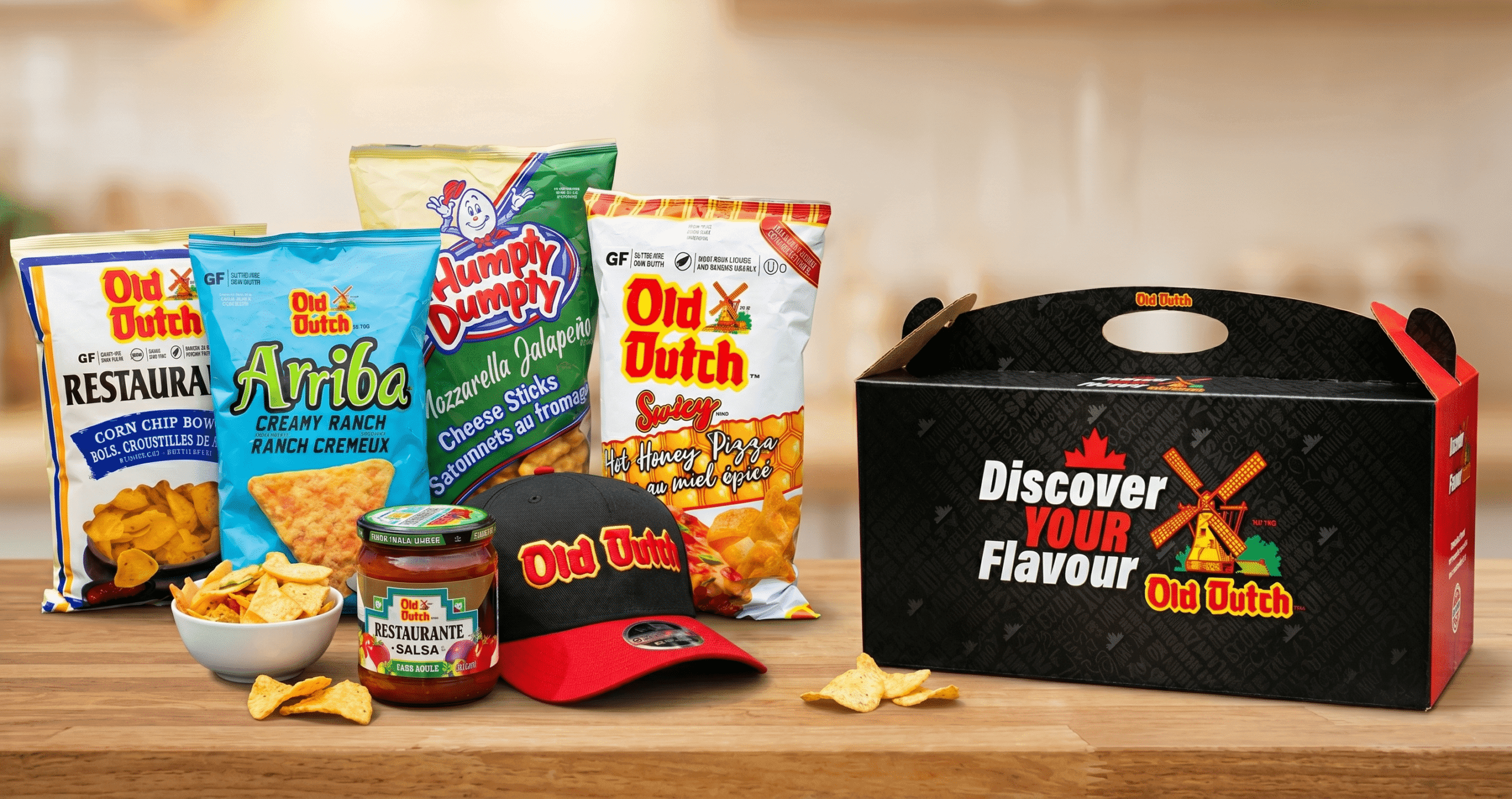 Participez au concours Old Dutch et remportez des croustilles gratuites !
