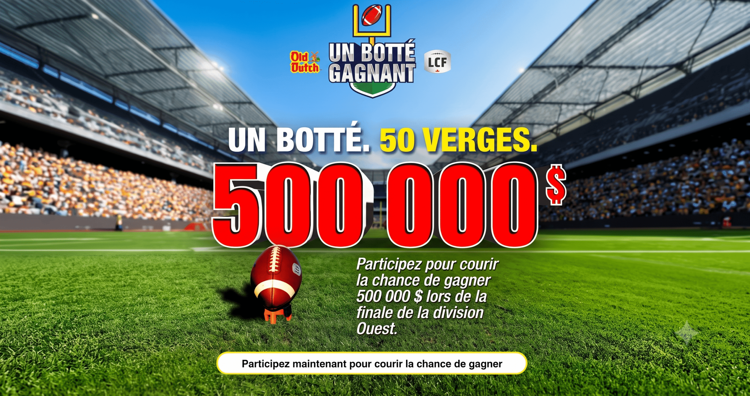 Concours Old Dutch : un défi pouvant valoir 500 000 $