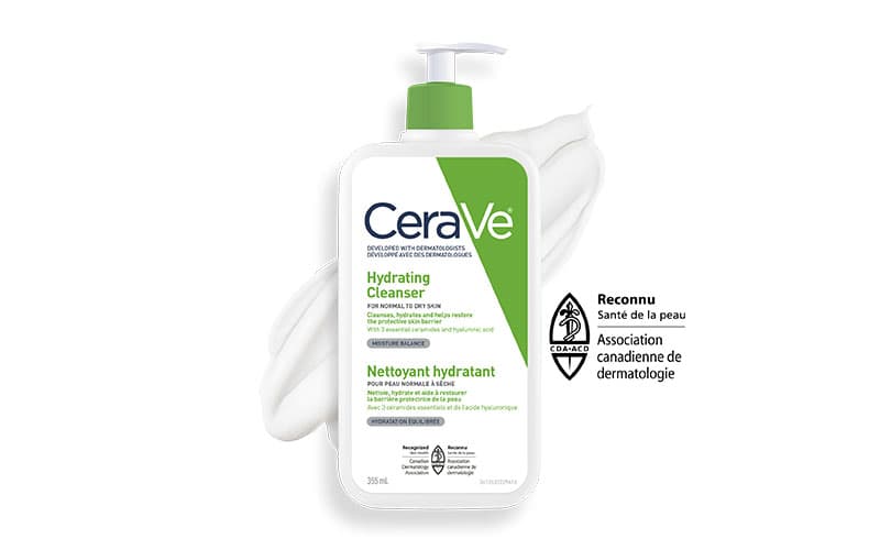 Recevez gratuitement votre nettoyant hydratant CeraVe