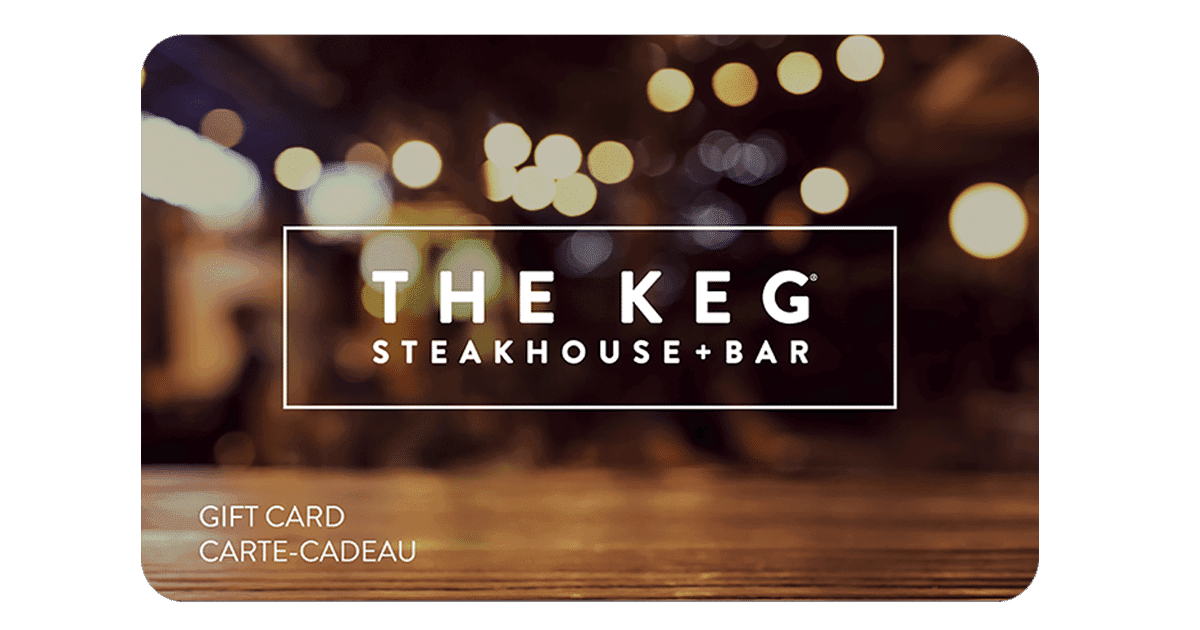 Tentez de remporter une carte-cadeau The Keg Steakhouse & Bar