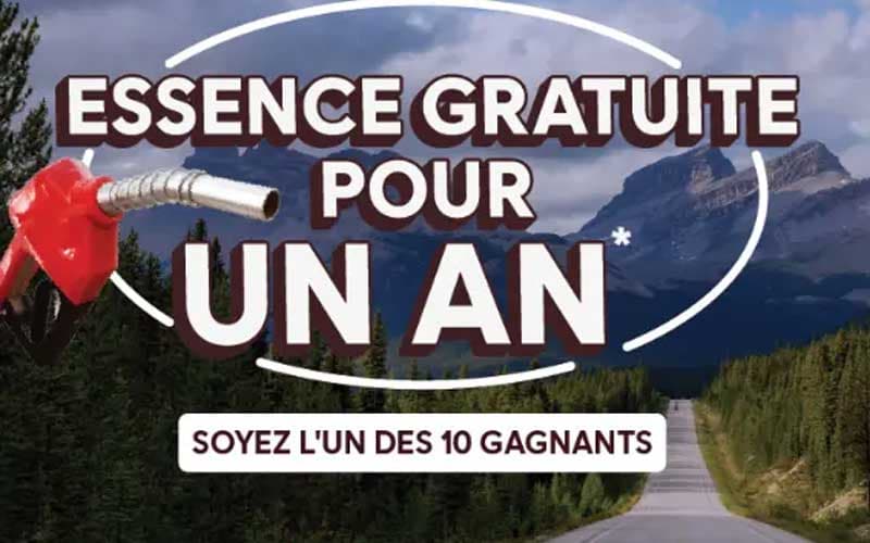 Concours Tim Hortons : Une année d'essence gratuite à gagner!