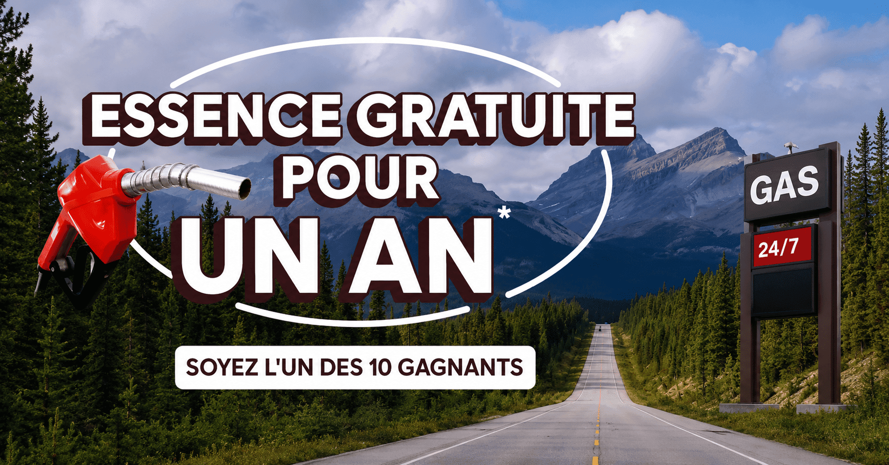 Gagnez une Année d’Essence Gratuite grâce à Tim Hortons !
