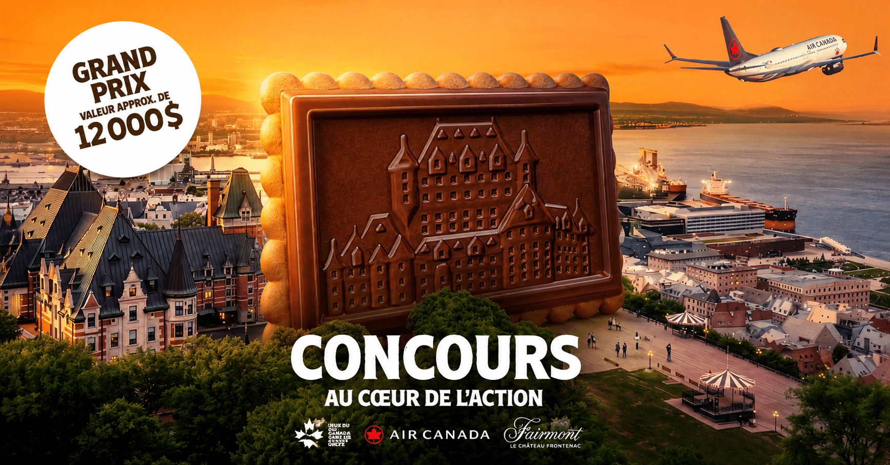 Gagnez un séjour de rêve à Québec avec Leclerc