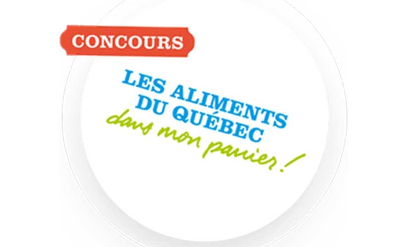Des chèques-cadeaux de 1000 $ à gagner grâce aux Aliments du Québec !