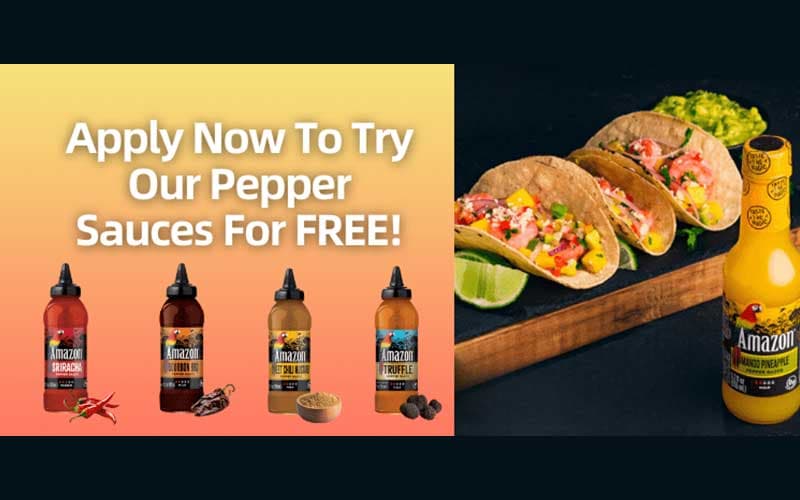 Découvrez les saveurs exquises des sauces Amazon Pepper gratuitement