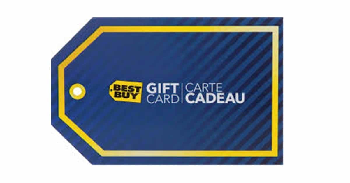Essayez de Gagner une Carte-Cadeau Best Buy de 25 $