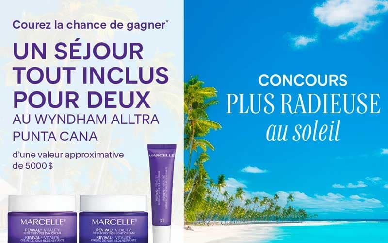 Profitez d'une escapade de rêve à Punta Cana : participez au concours Jean Coutu!