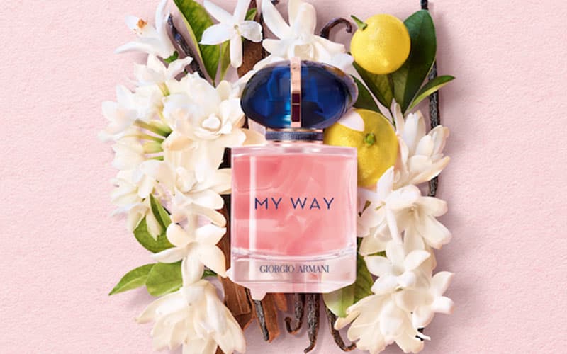Recevez un échantillon gratuit de l'eau de parfum My Way de Giorgio Armani