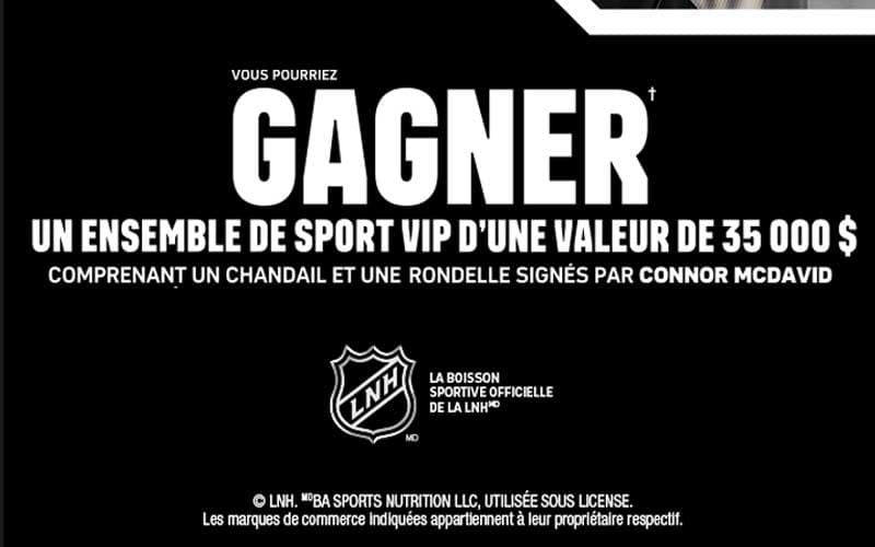 Participez au concours Couche-Tard et gagnez un ensemble sportif BODYARMOR exceptionnel