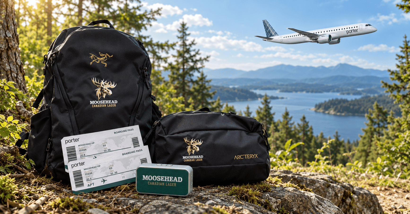 Tentez votre chance de gagner un voyage avec Moosehead Lager et Porter Airlines!
