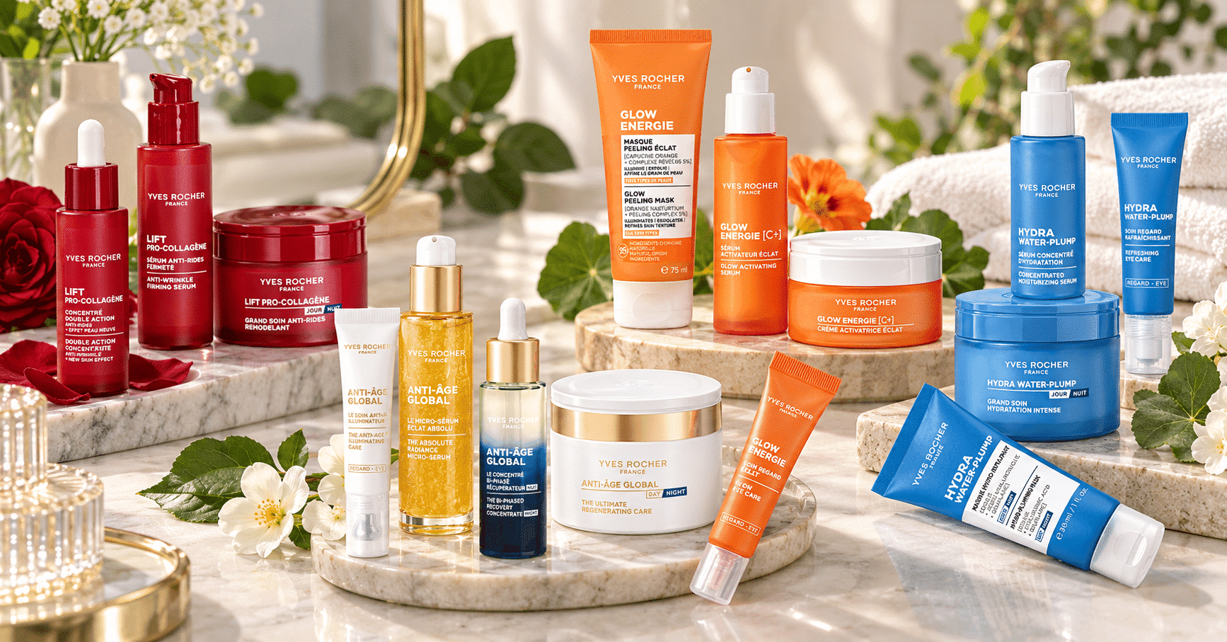 Remportez une routine de soins visage personnalisée avec Yves Rocher