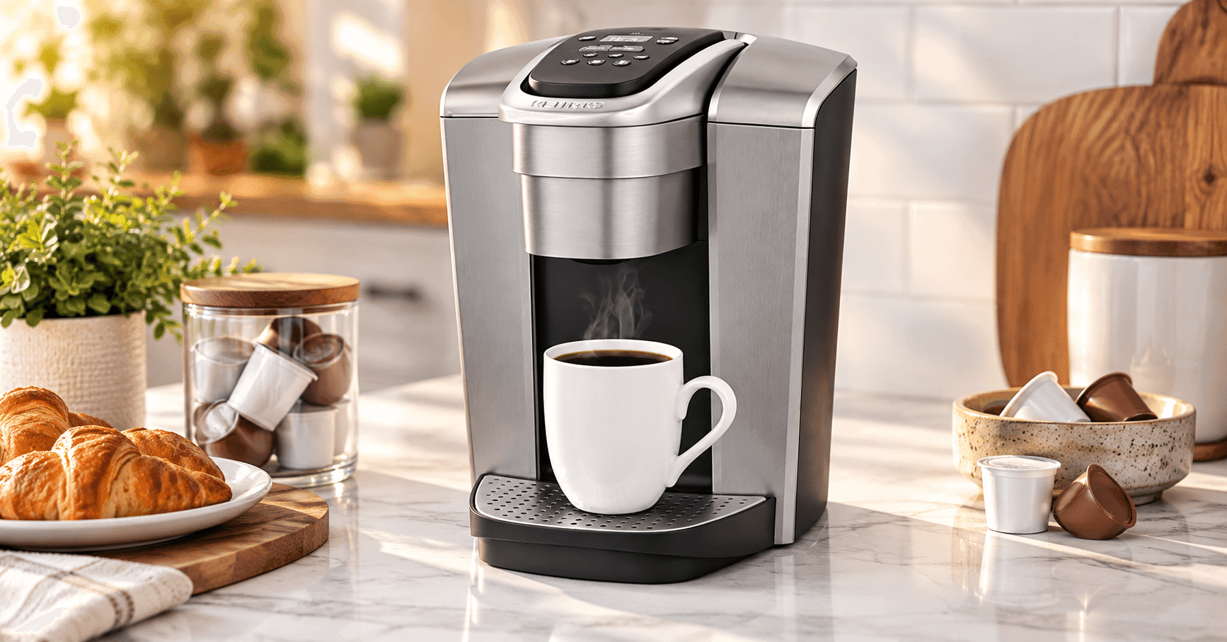 Tentez de gagner une cafetière Keurig K-Elite et savourez le café parfait chez vous