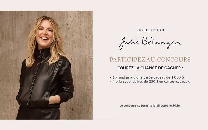 Concours Marie Claire : Gagnez des cartes-cadeaux jusqu'à 1000 $