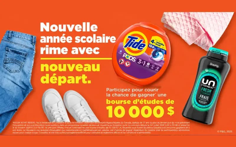 Concours : 15 Bourses de 10 000 $ à Gagner pour les Étudiants