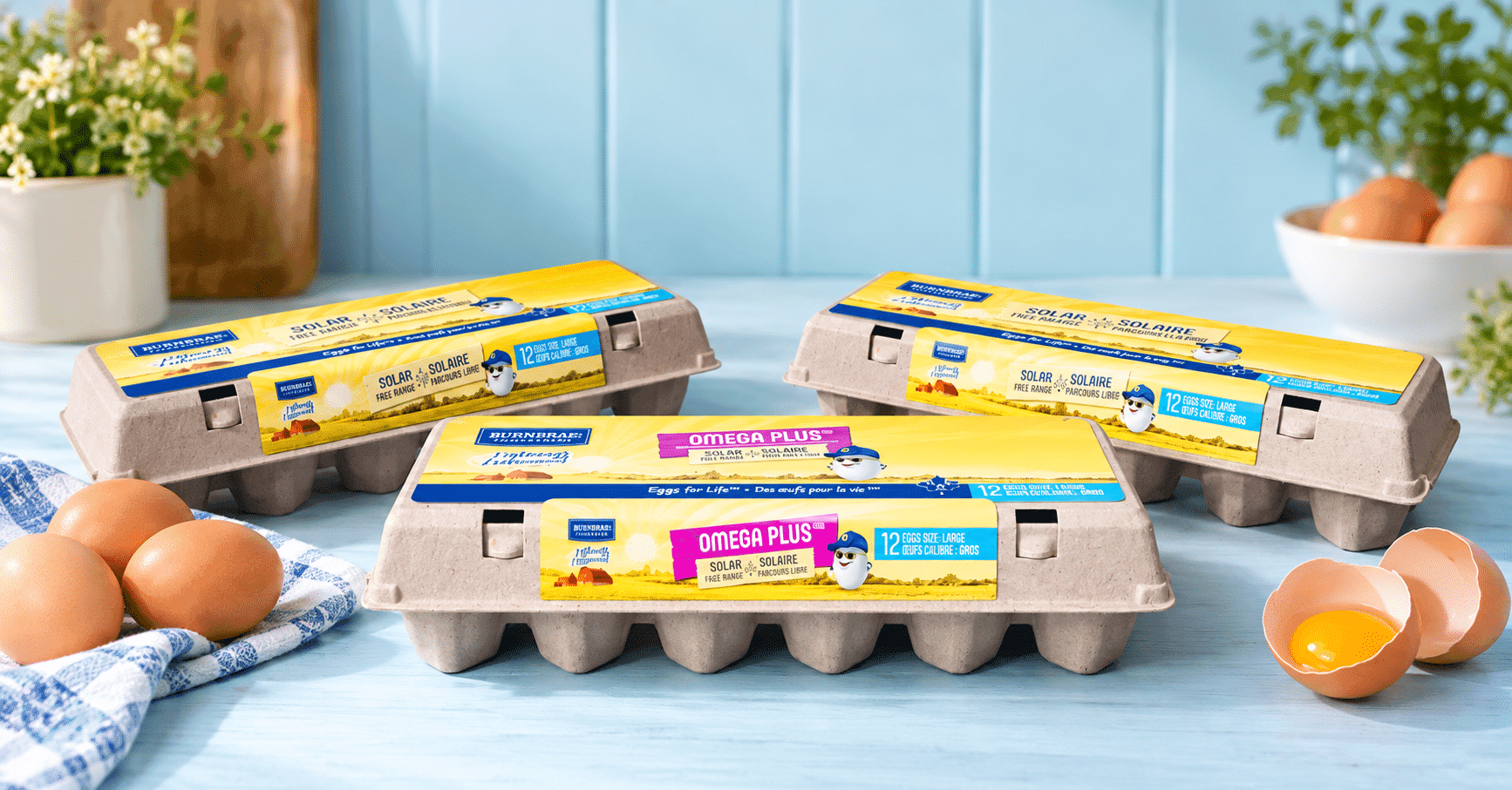 Concours : Des œufs Burnbrae Farms gratuits pour une année entière