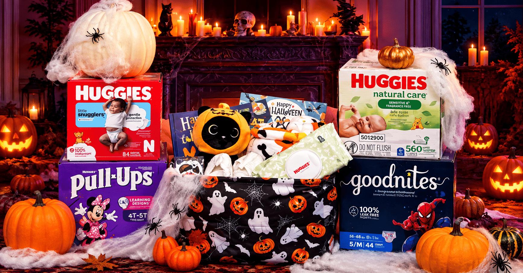 Concours Halloween de Huggies : Gagnez des produits pour bébé et 500 $