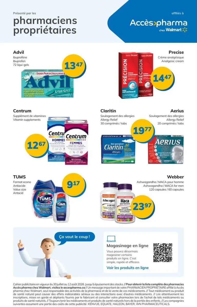 Page 2 de la circulaire Accès Pharma