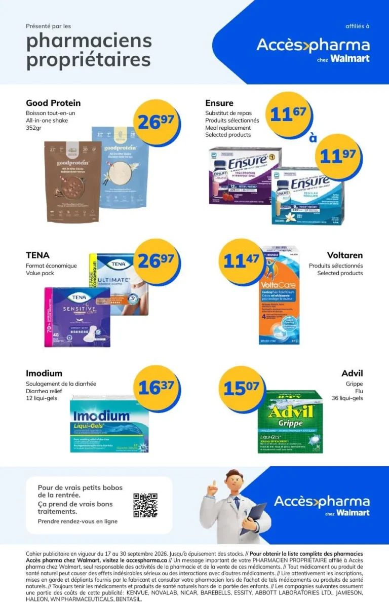 Page 2 de la circulaire Accès Pharma