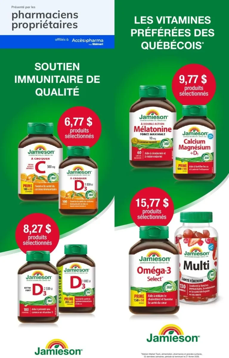 Page 4 de la circulaire Accès Pharma
