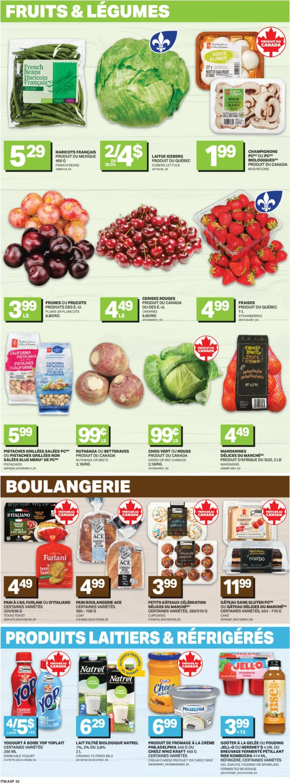 Page 4 de la circulaire Axep