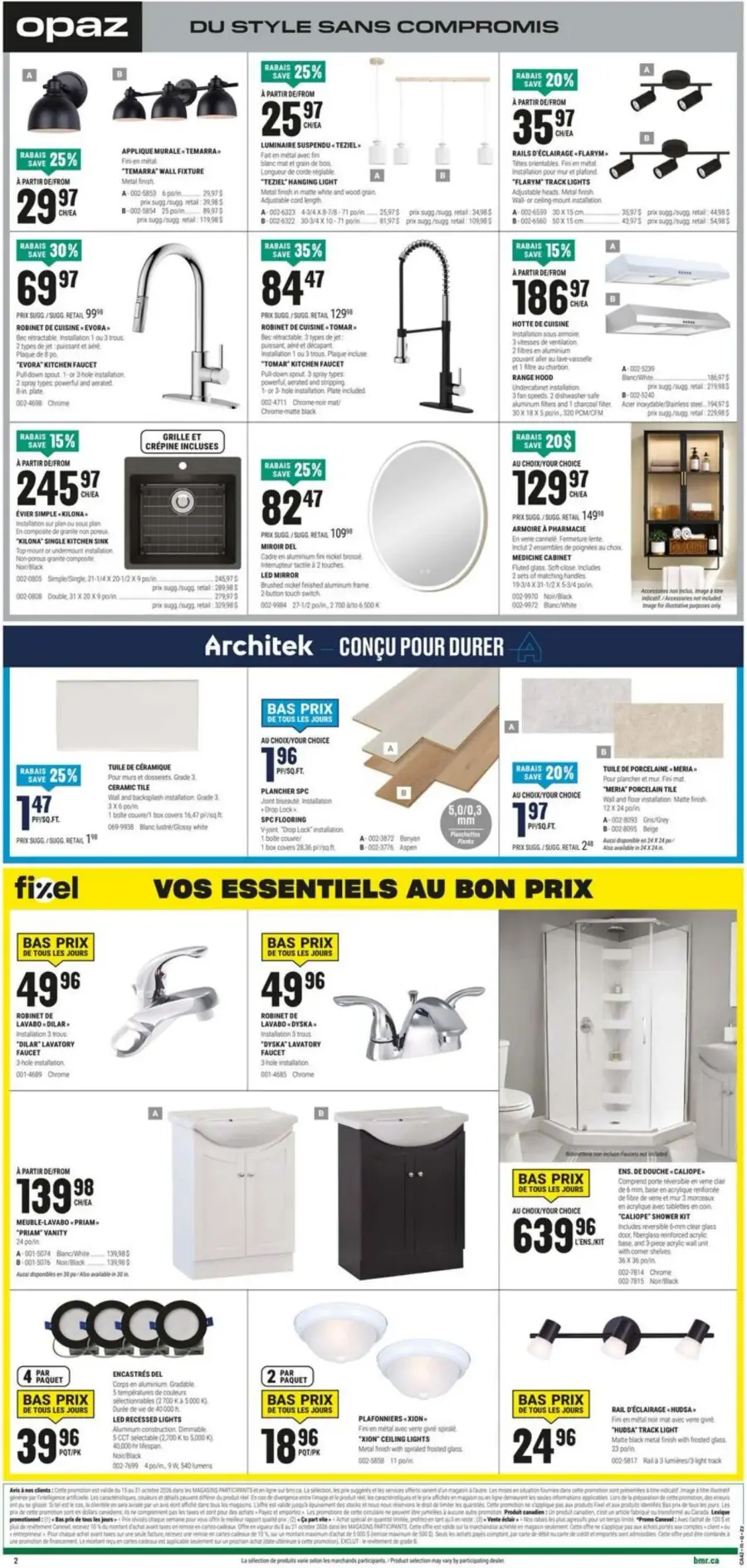 Page 3 de la circulaire BMR