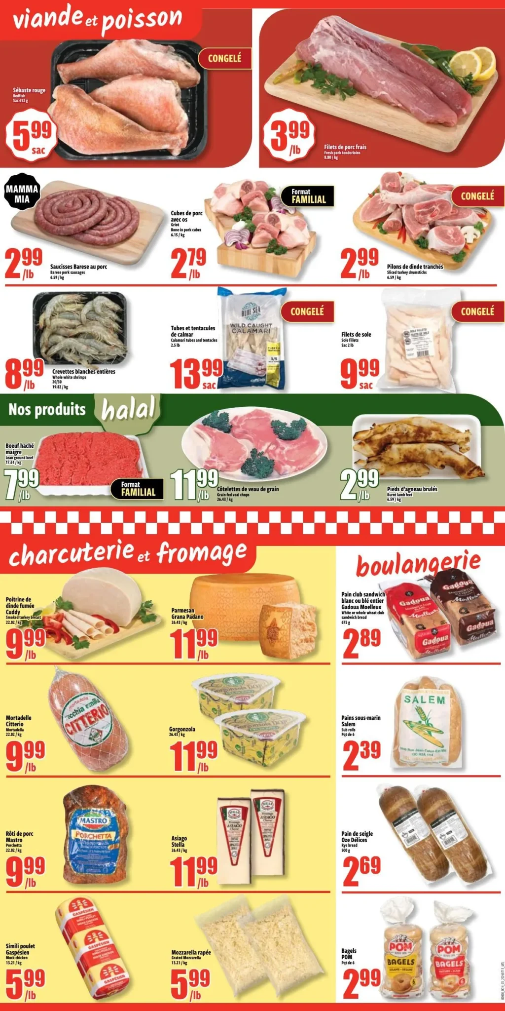 Page 3 de la circulaire Bonanza Lalumière