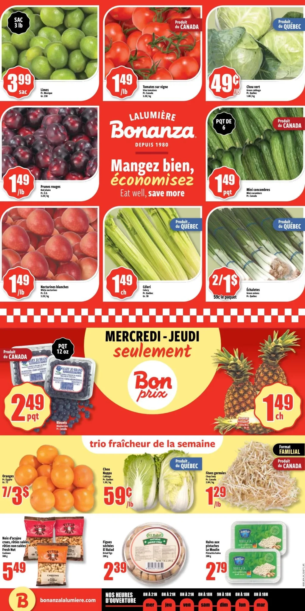 Page 4 de la circulaire Bonanza Lalumière