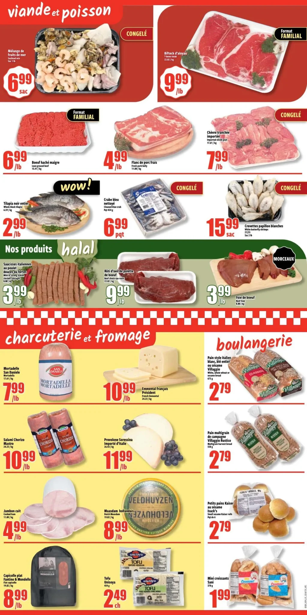 Page 3 de la circulaire Bonanza Lalumière