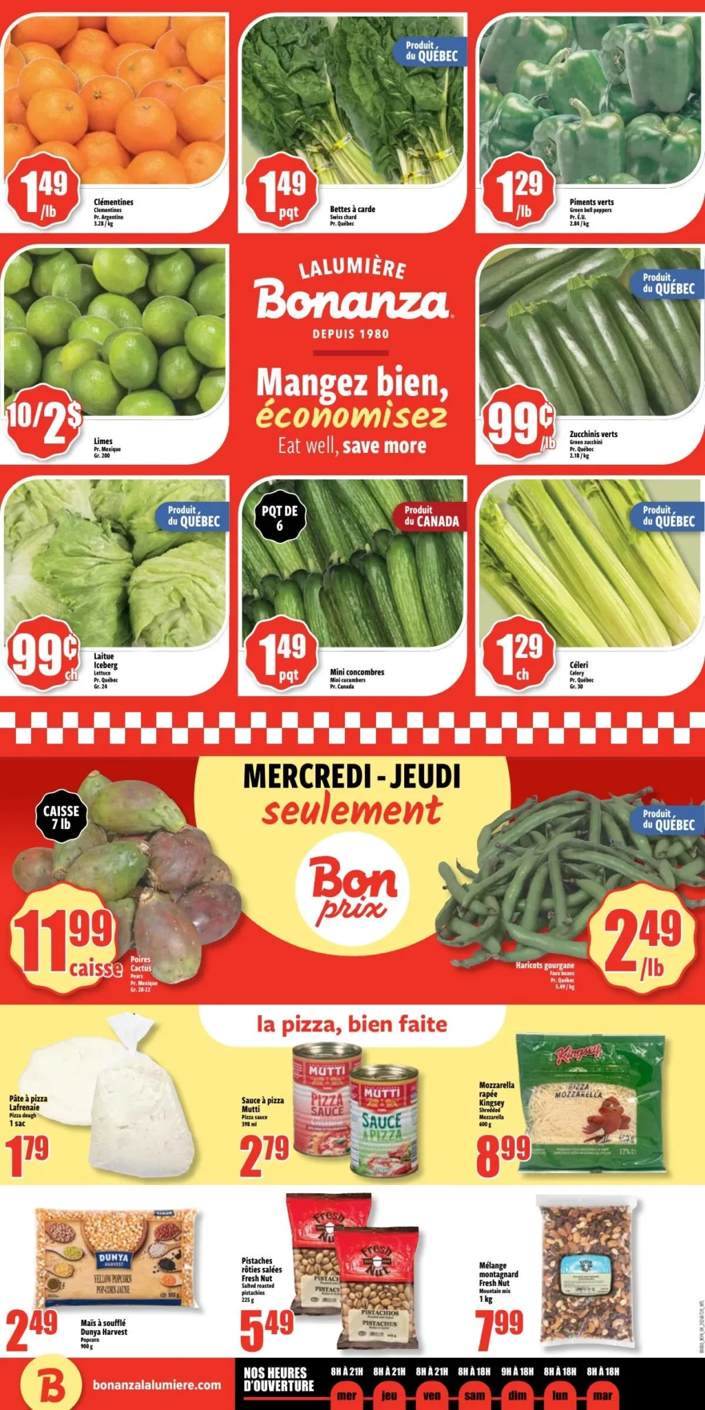 Page 4 de la circulaire Bonanza Lalumière