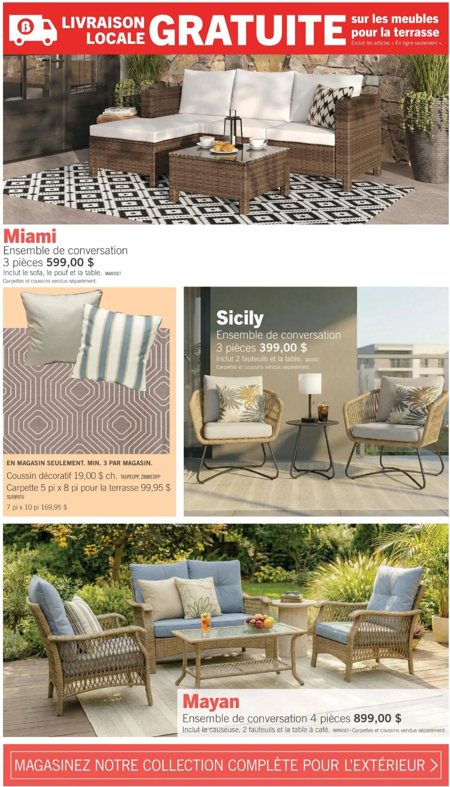 Page 4 de la circulaire Brick Saison Des Terrasses