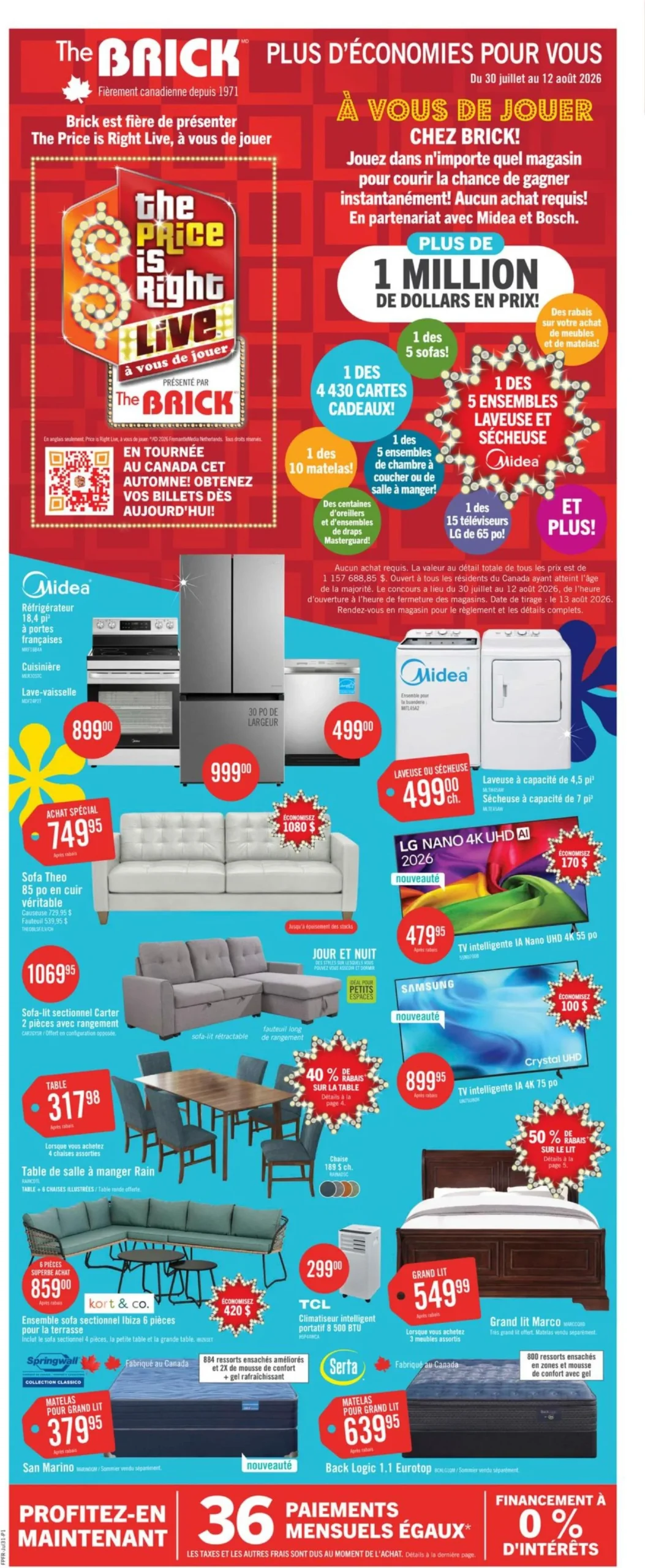 Page 3 de la circulaire Brick The Price Is Right