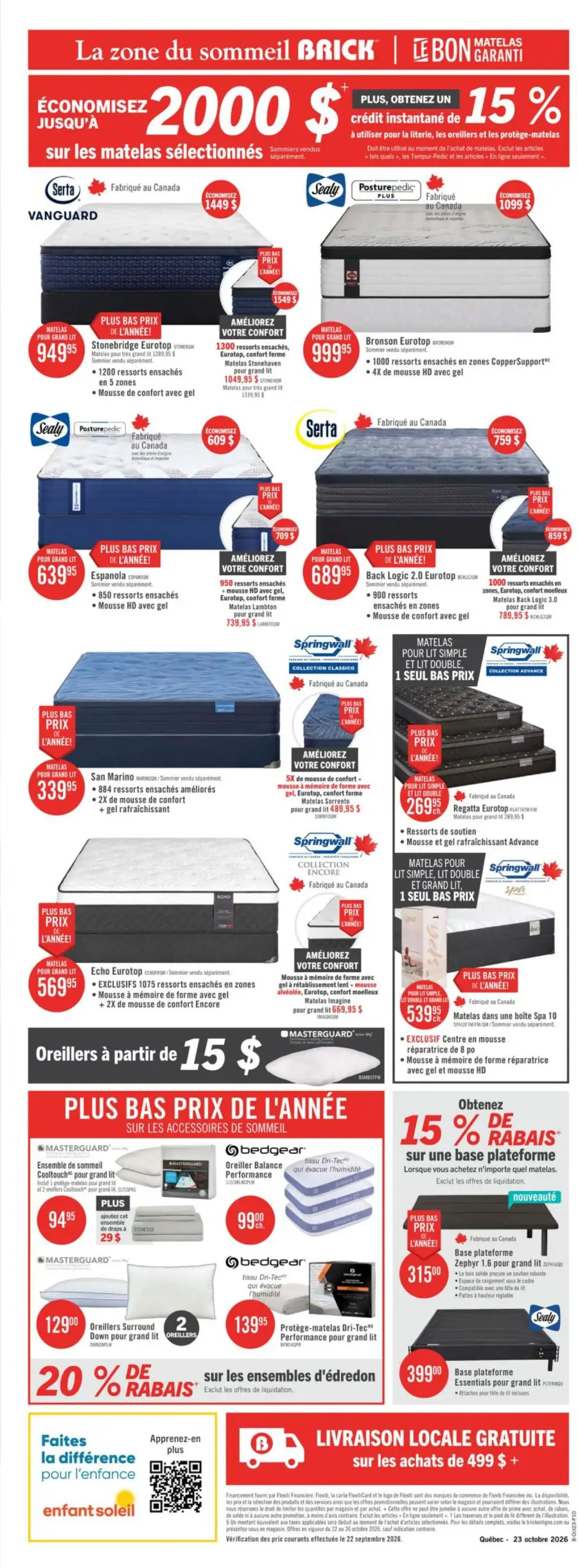 Page 8 de la circulaire Brick