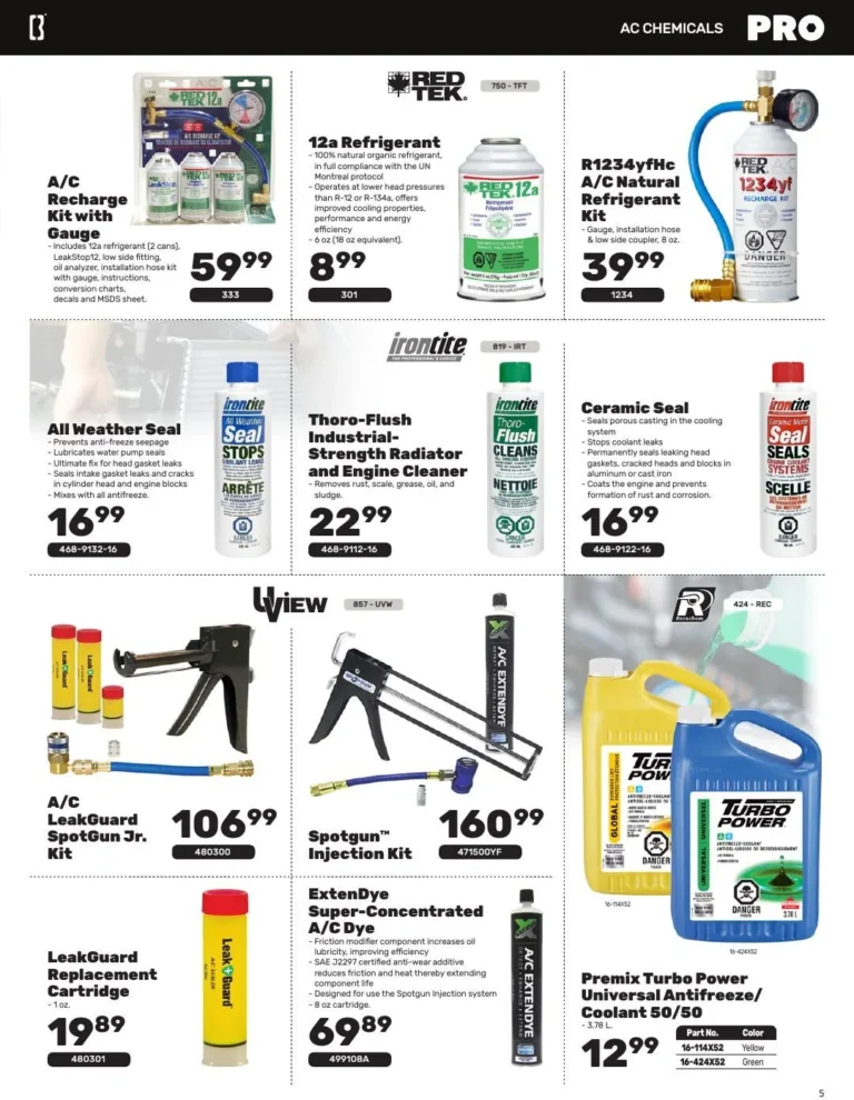 Page 5 de la circulaire Bumper To Bumper Pro