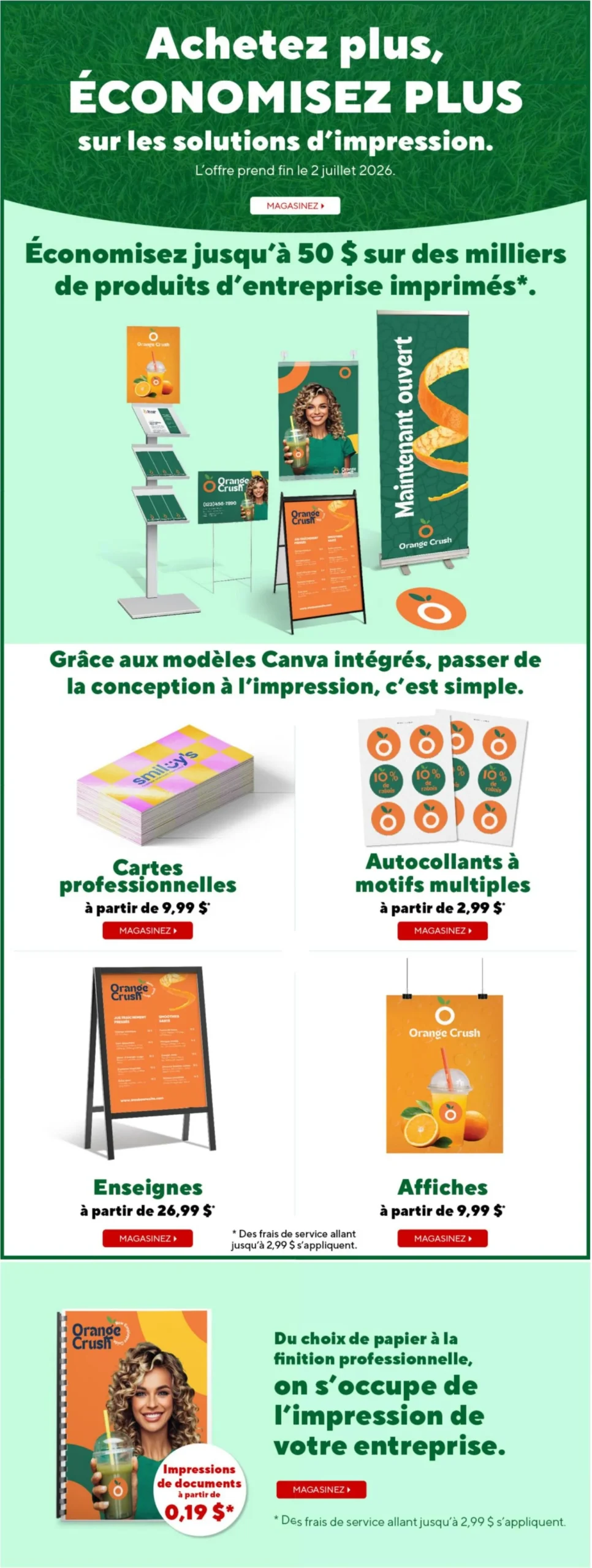 Page 5 de la circulaire Bureau En Gros