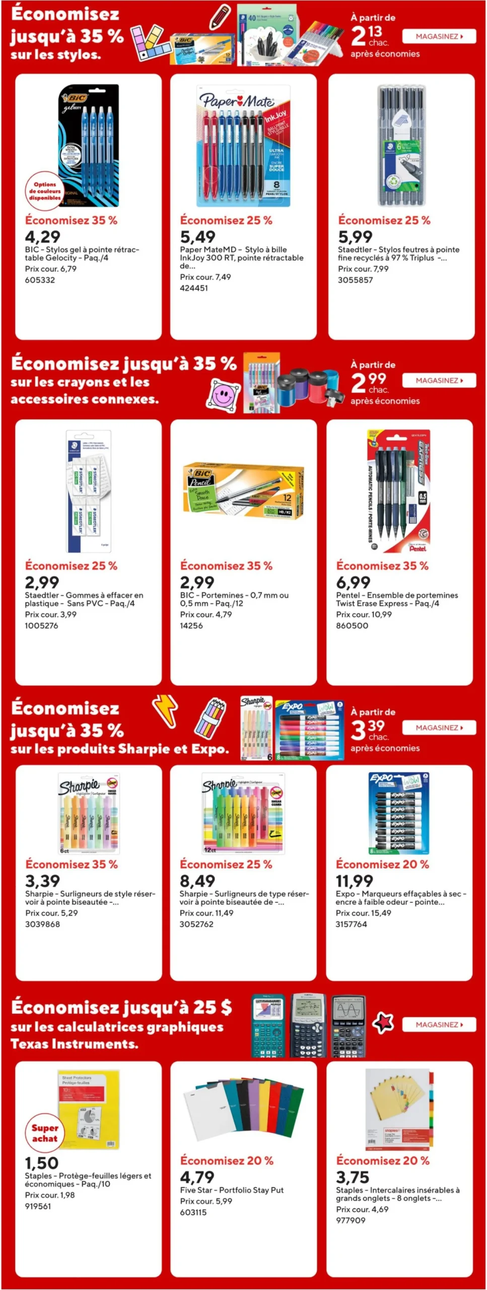 Page 5 de la circulaire Bureau En Gros