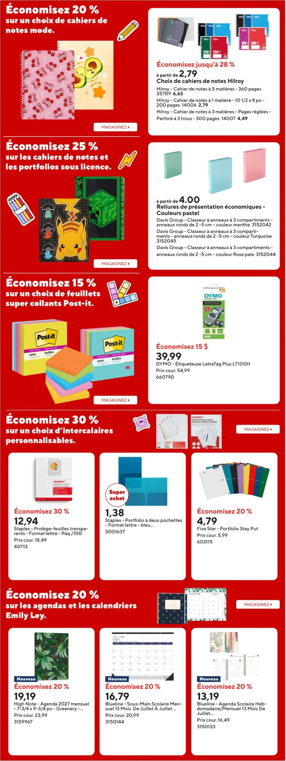 Page 5 de la circulaire Bureau En Gros