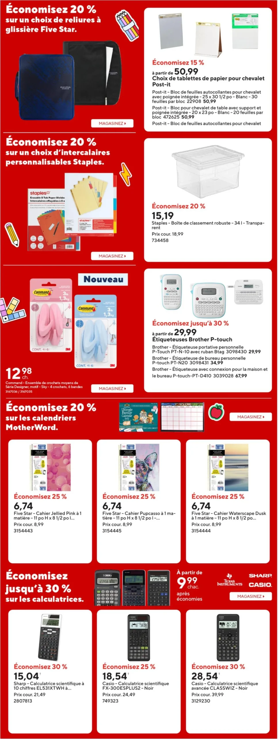 Page 4 de la circulaire Bureau En Gros