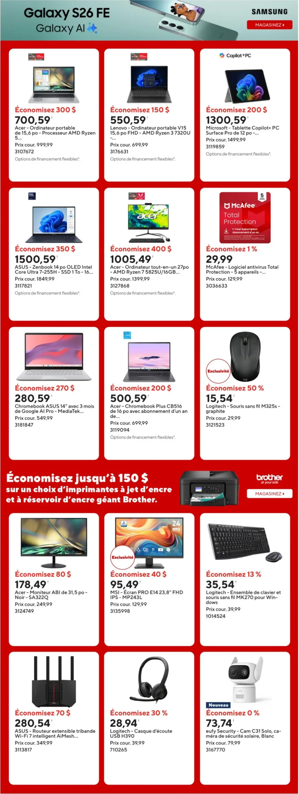 Page 5 de la circulaire Bureau En Gros