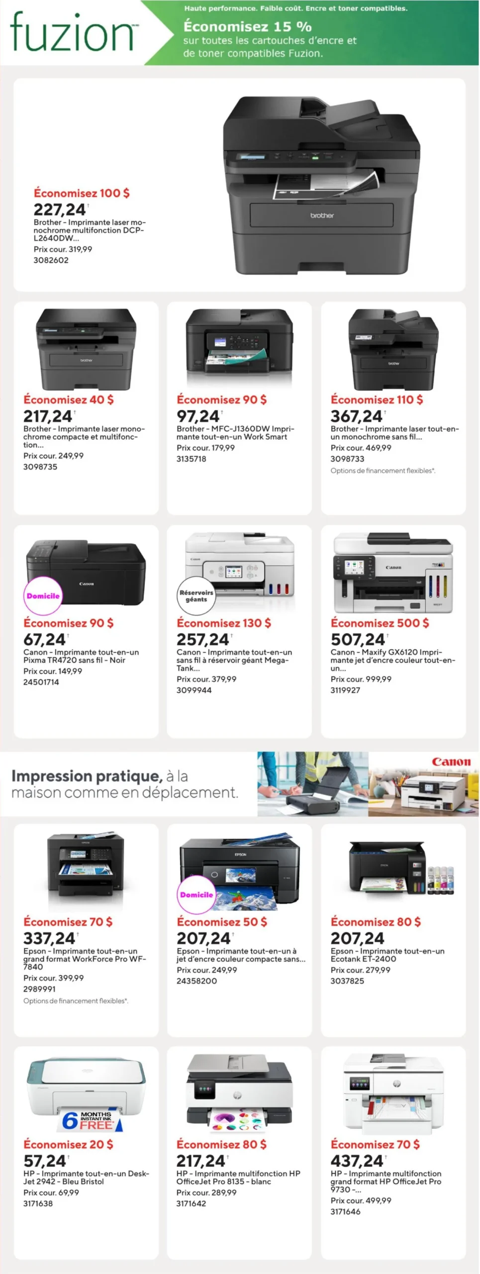 Page 4 de la circulaire Bureau En Gros