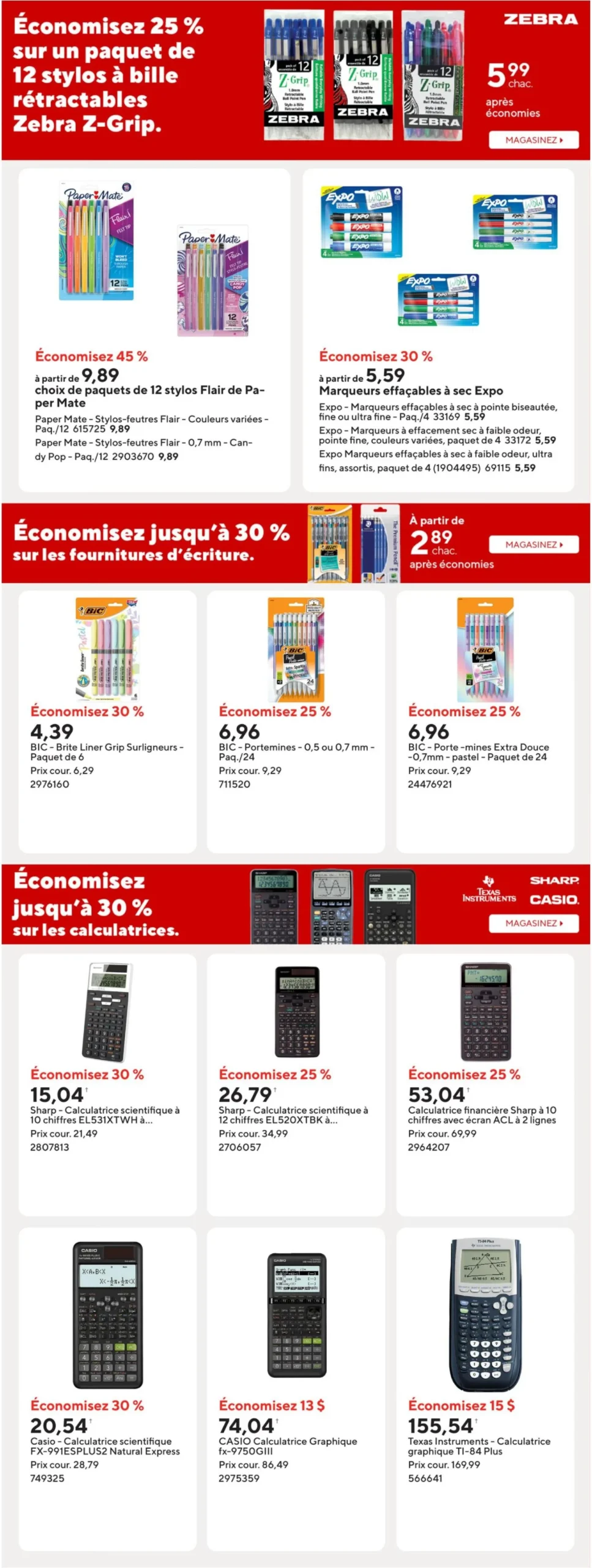 Page 5 de la circulaire Bureau En Gros