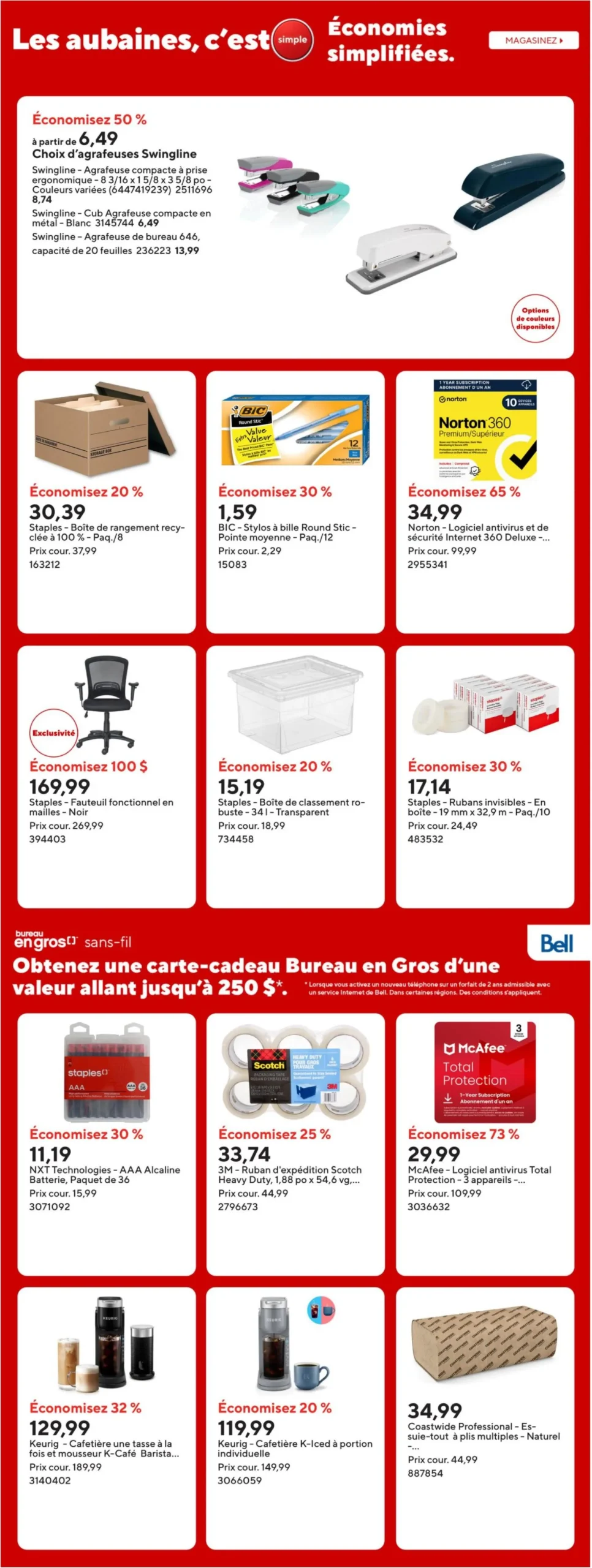 Page 4 de la circulaire Bureau En Gros